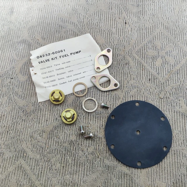 NOS GENUINE TOYOTA トヨタ Fuel Pump Valve Kit Landcruiser Fj40 Fj43 0423260061 EUR 74,82