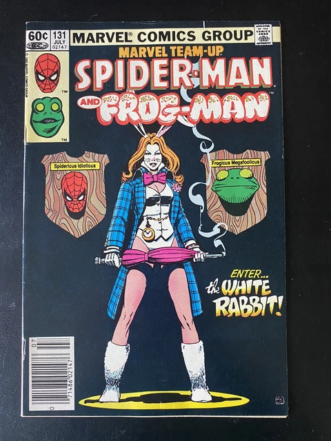 Marvel Team-Up #131 Spider-Man 1st White Rabbit VF/NM 9.0 NEWSSTAND KEY **LOOK**