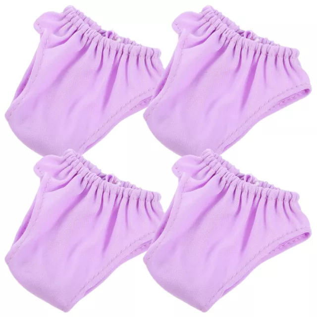4pcs Doll Underpants Doll Panties Accessories Doll Underwear Pretend Play Doll