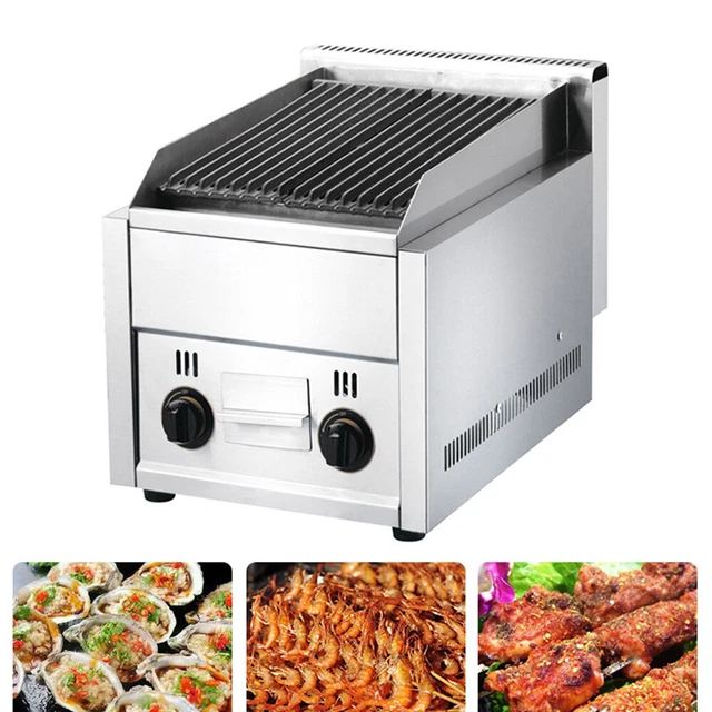 COMMERCIAL CHARBROILER LPG Gas Char Broiler Grill Burner BBQ Grill
