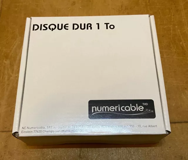 [NEUF / Scellé] Disque Dur 1 To Numericable / SFR THD pour labox 4K (Zive)