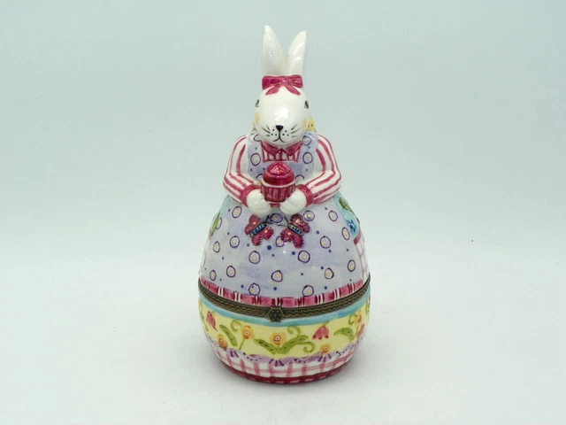 Figurine Villeroy & Boch – Œuf De Pâques Lapin (Osterhase) – Porcelaine – Neuf
