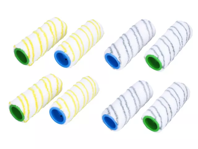 8x Rouleaux de Rechange en Microfibre pour Karcher 2.055-006.0, FC3 FC5 FC7