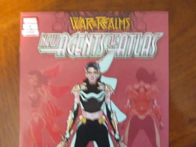 War of the Realms New Agents of Atlas #4  Yu 1:25 variant Marvel 2019 2