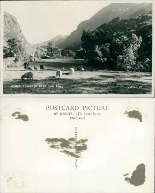 Llanberis Pass Nant Peris Judges 23883 RP Real Photo