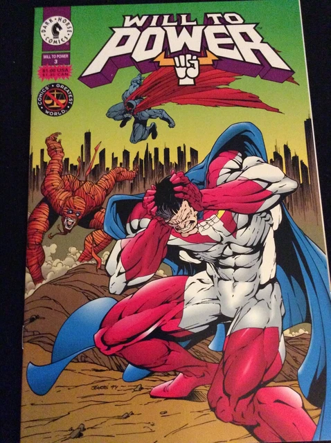 Dark Horse Comics Will To Power #3 NM Unread Condition June 1994 (box20)