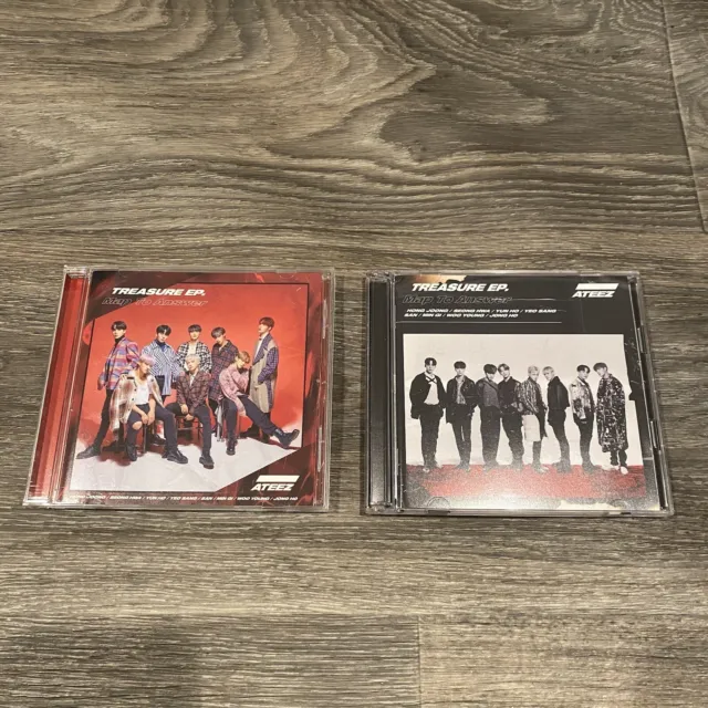 ATEEZ TREASURE EP Map To Answer Japanese CD - Set