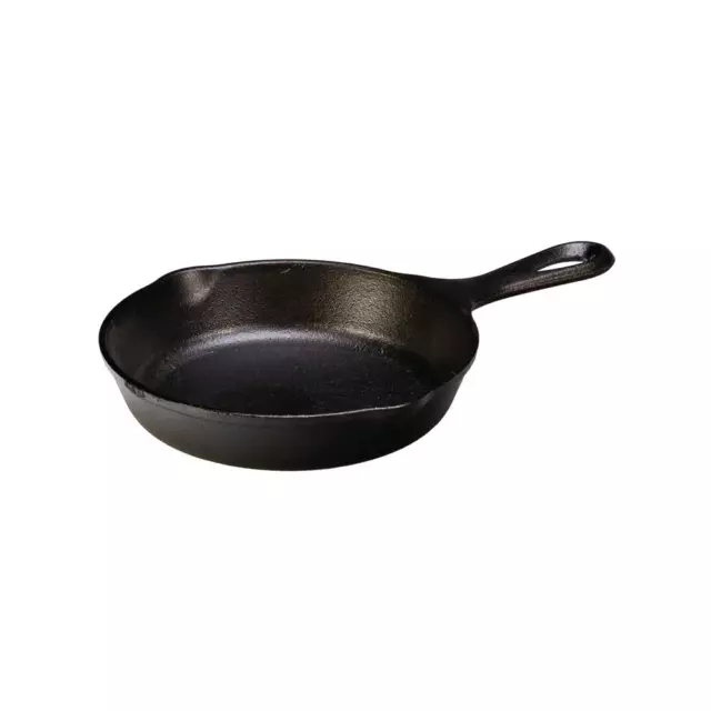 Frying Pan Skillet 9.5lbs Cast Iron Multipurpose Black Non-Stick Divided Pan