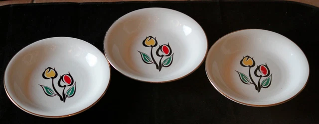 Lot3 De 6 Assiettes À Huîtres Vintage Signées M.B.F.A. Pornic D 25 Cm Imgx1200 3045