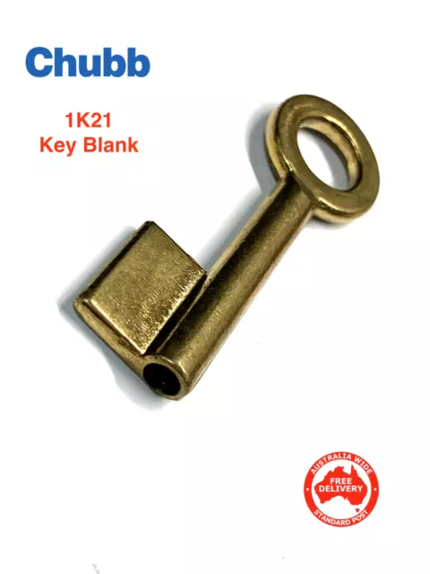 Key Blank To Suit CHUBB / UNION 1K21 Cruiser Padlock-Free Post In Australia