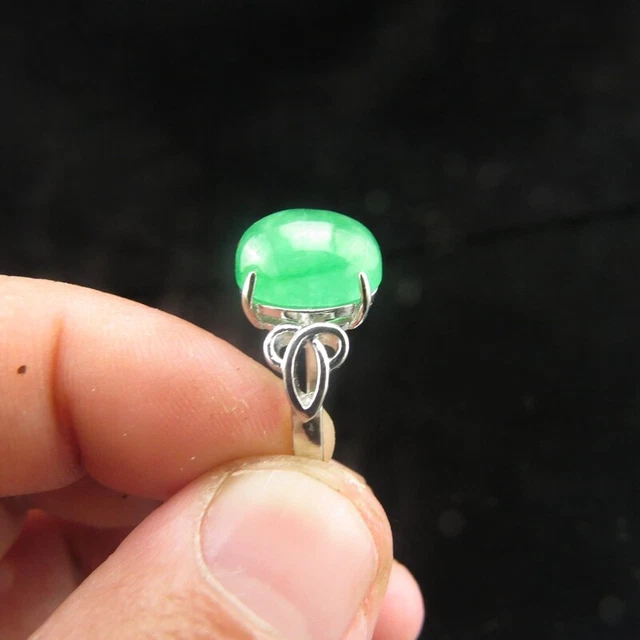 China, jade,collection,Manual Mosaic,jadeite,jade,ring  F595