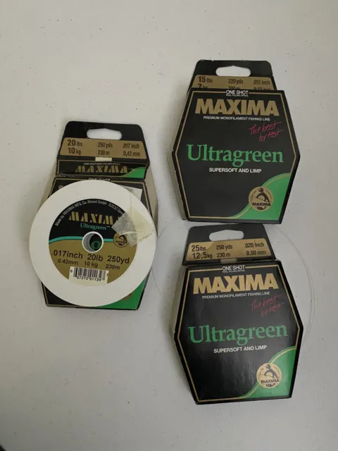 Maxima Ultragreen Fishing Line 15Lb FOR SALE! - PicClick