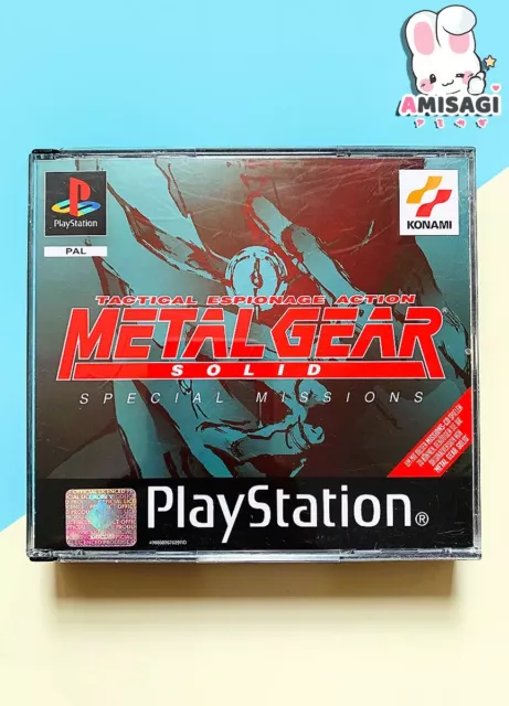 Metal gear solid Special Missions - PS1 Jeu sony PLAYSTATION 1 Retro 1999 Pal