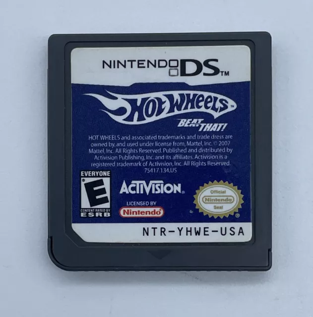 Hot wheels beat hot sale that nintendo ds