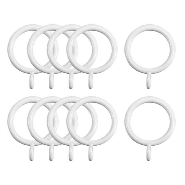 Anillos Para Cortinas, Anilla Ducha, Inoxidable 1.1" Diámetro Interior 10 Pack