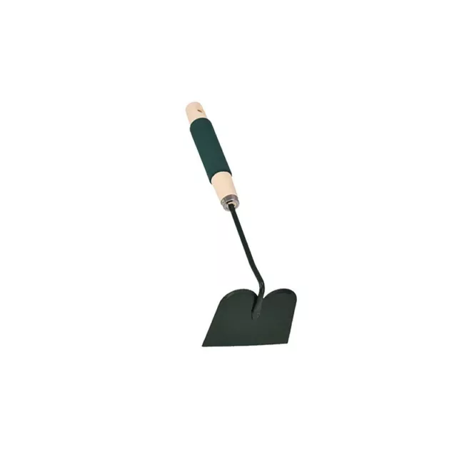 Metal Hand Hoe Gardening Shovel with Wooden Handle, Rust Resistant Coating 28 cm