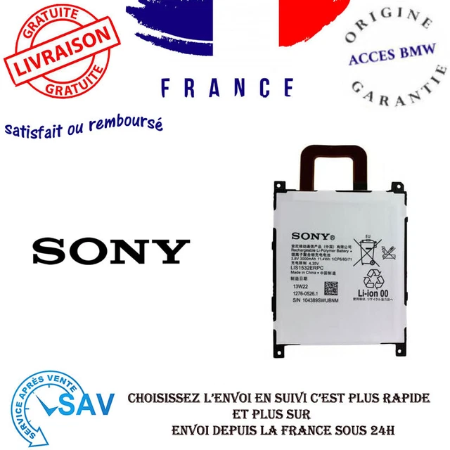 Batterie ORIGINALE Sony Pour Xperia Z1s C6916 L39t L39u - Neuve, Référence LIS1532ERP
