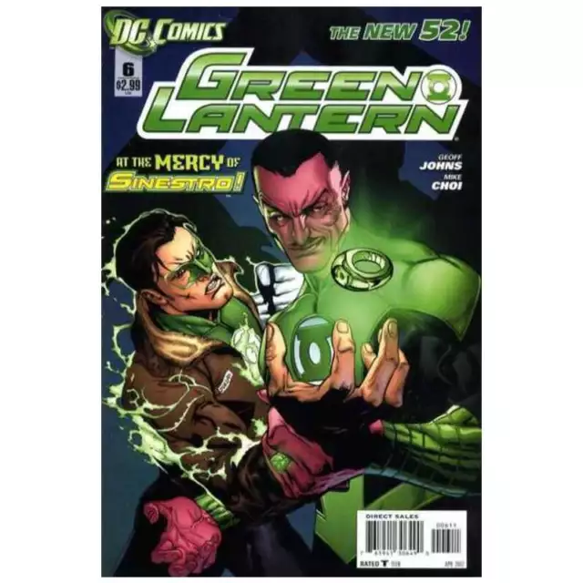 Green Lantern (2011 series) #6 in Near Mint + condition. DC comics [o%