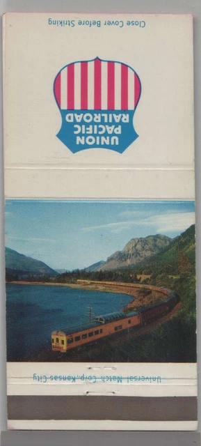 Matchbook Cover - Union Pacific Railroad - Domeliners