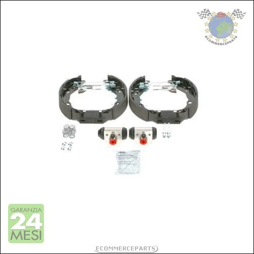 Kit Ganasce Freno Bosch per NISSAN MICRA IV NOTE P