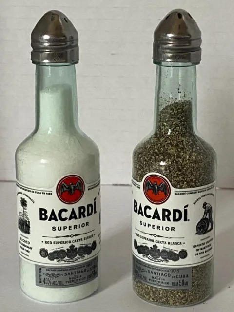 BACARDÍ Superior Rum S&P Shakers 4.5"
