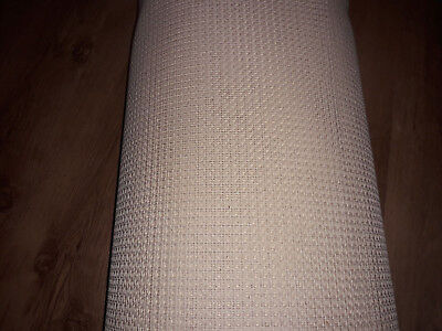Stramin 110 cm de ancho x 5 m de largo, Esmirna, alfombra anudable, 13 puntos/10 cm