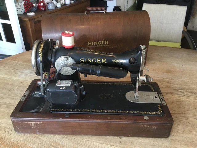 BELLE MACHINE À Coudre ancienne Singer XXème EUR 79,00 - PicClick FR