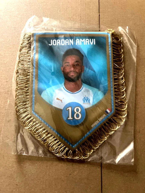 Fanion Vintage Olympique De Marseille OM - Pennant Football Ancien Collection Supporters 587963