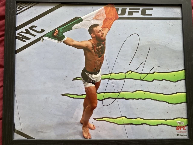 Conor Mcgregor Ufc Hand Signed Photo Authentic Genuine + Coa