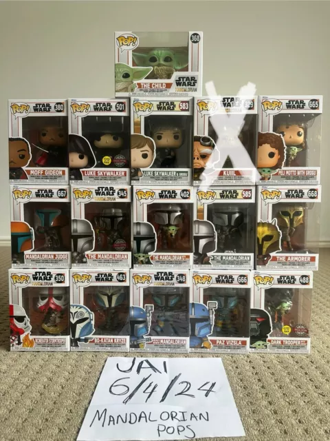 Funko Pops! Star Wars Pop Vinyls (SELLING INDIVIDUALLY - Read Description)