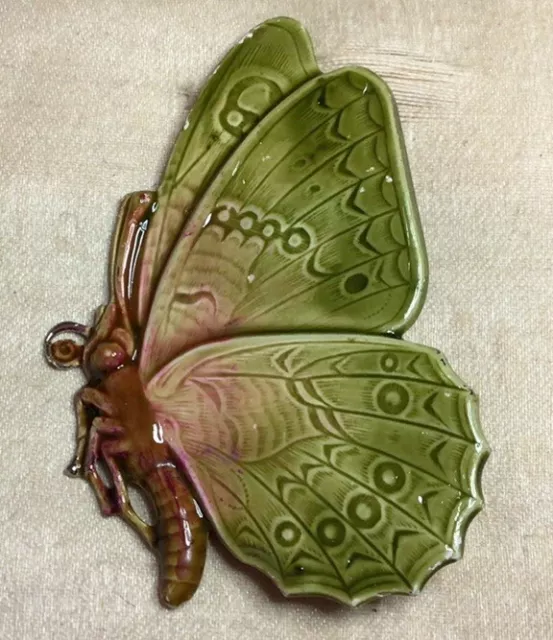 vintage Art Nouveau Jewellery Wonderful Enamel Butterfly Brooch