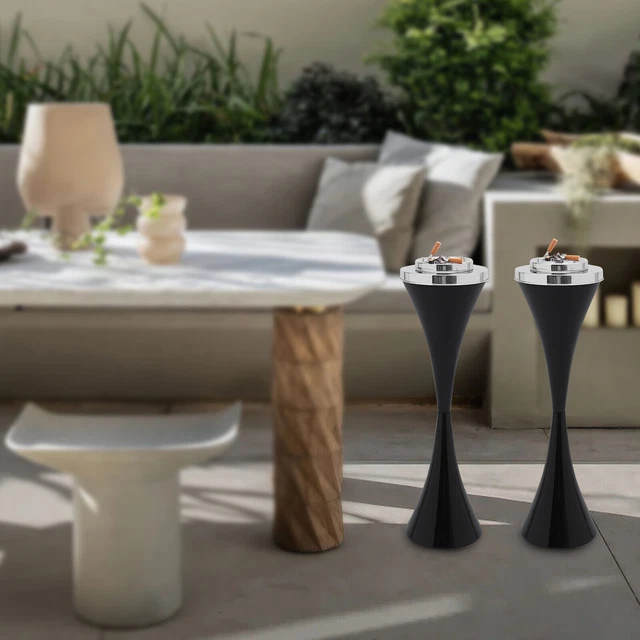 Floor-standing Ashtray Smokers Hotel Home Outdoor Cigarette Butt Receptacle