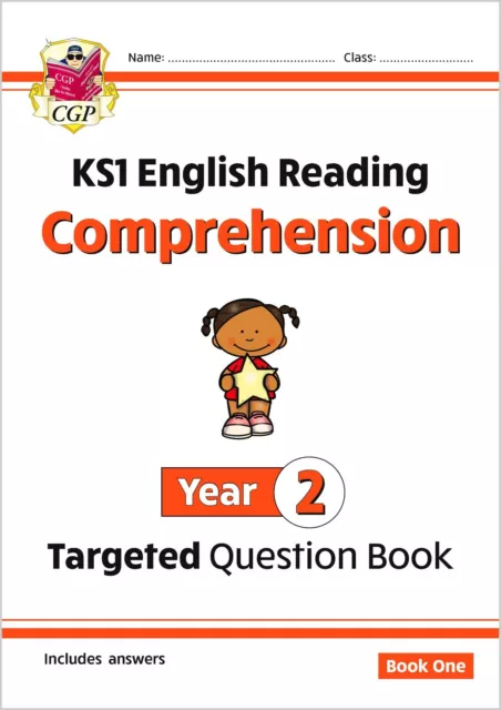 KS1 Year 2 English Targeted Question Reading Comprehension Book 1 with Answer