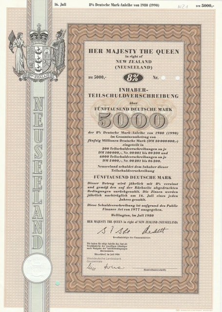 Her Majestic The Queen New Zeland