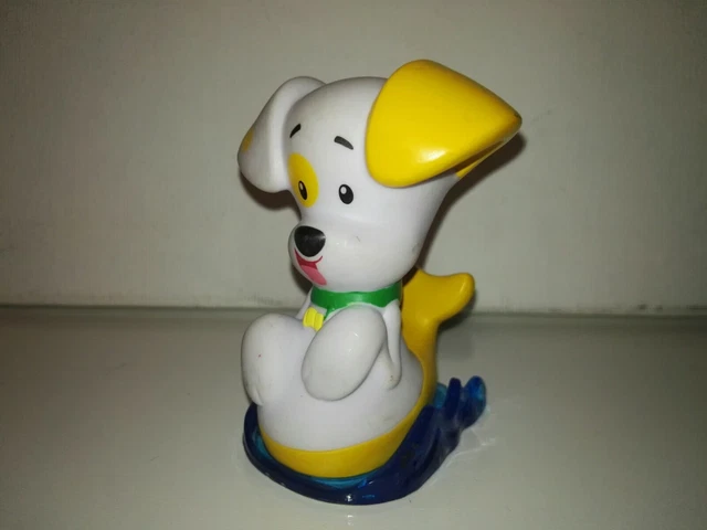 NICKELODEON BUBBLE Guppies Roll N 'Go Bubble Puppy Figure Mattel