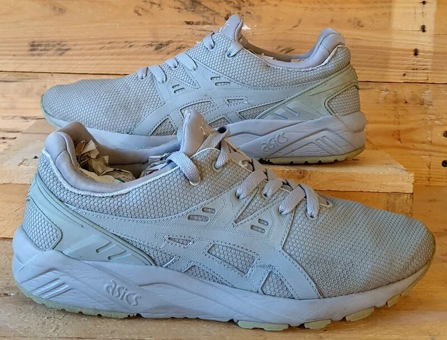 ASICS GEL KAYANO Nylon Running Trainers H72VQ Triple Grey UK8 US9