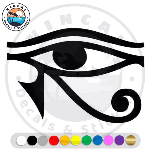 Ojo De Horus Pegatina Sin Fondo Decal Vinyl Sticker Cut Coche Moto Autocollant