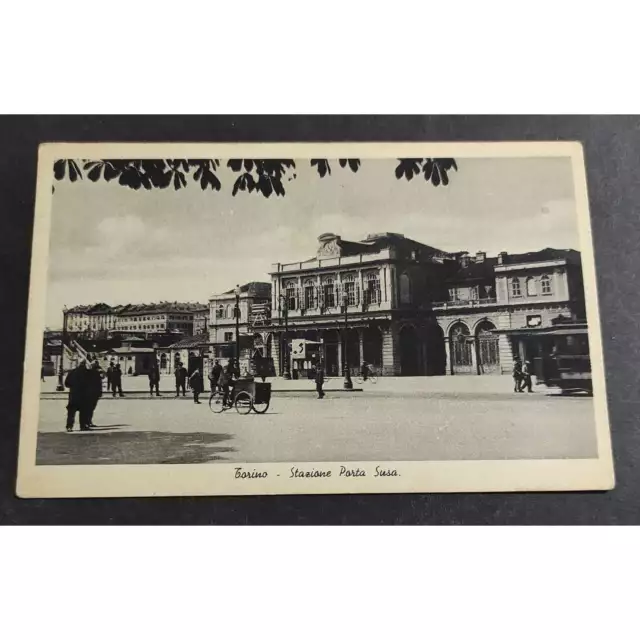 Cartolina Torino - Stazione Porta Susa