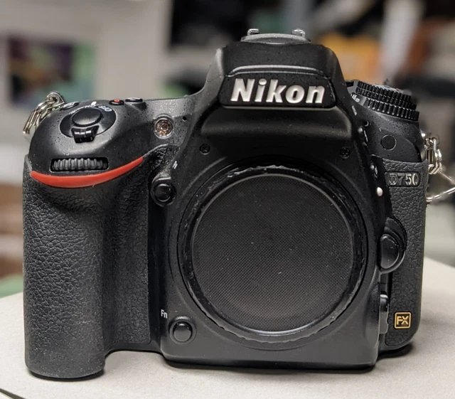 Nikon D750 24.3 MP Digital SLR Camera - Black (Body Only)