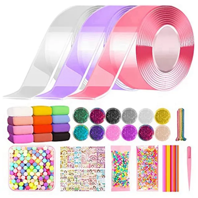 Color  Tape Bubble Kit for Kids  Sticky Ball Nanos Bubble Balloon Tape Y4U19956