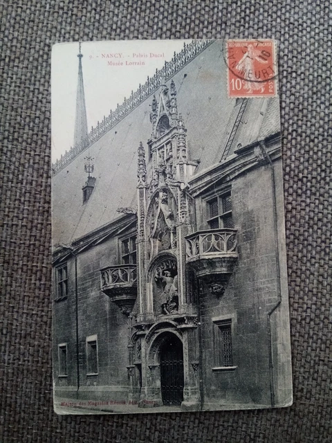 Cpa Nancy Palais Ducal Musée Lorrain