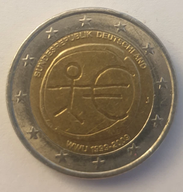 2 Euro Münze Strichmännchen österreich Wert 2 EURO MÜNZE strichmännchen wwu 1999-2009 EUR 300,00 - PicClick DE