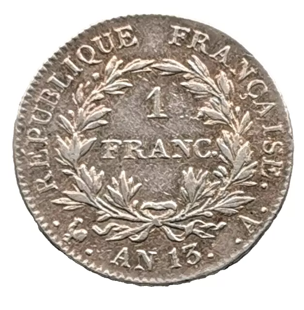 1 Franc. Napoleon I  An 13 A Paris 2