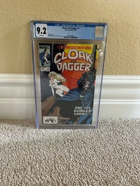 Cloak & Dagger #3 in a four issue limited series - CGC 9.2 (Marvel 1983)