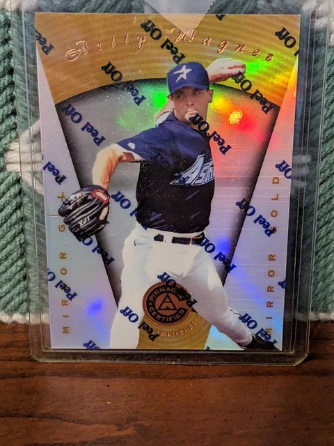1997 Pinnacle Certified MIRROR GOLD Billy Wagner #102 w/FILM. 1997 Pinnacle Certified MIRROR GOLD Billy Wagner #102 w/FILM.