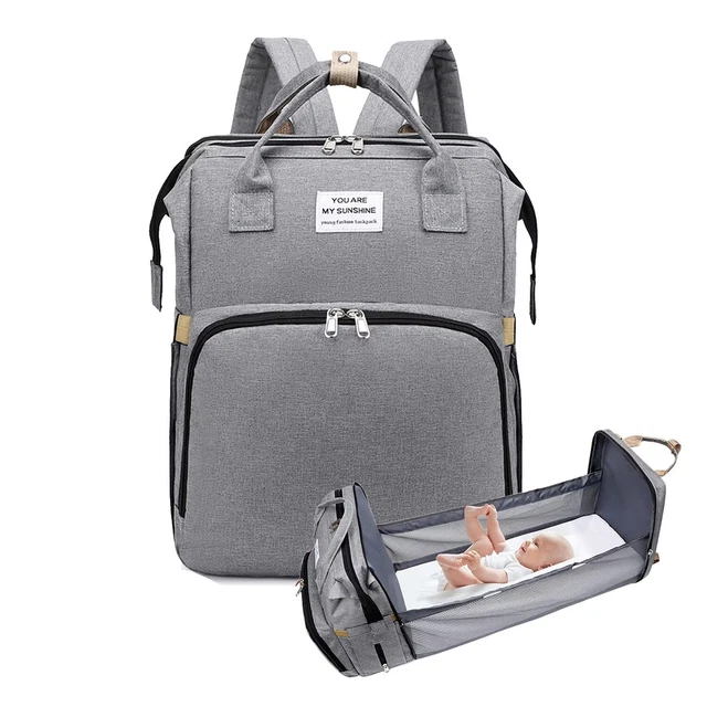 Baby Diaper Multi-Function Hospital Bag Nappy Changing Mummy Travel Backpack Set