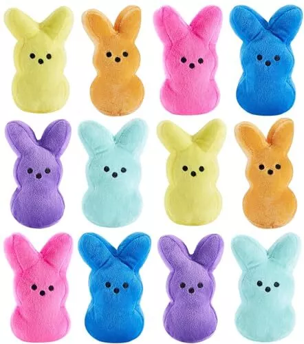 Easter Plush Easter Bunny Plush Toys Cute Animal Bunny Stuffed Doll Toy Deskt...