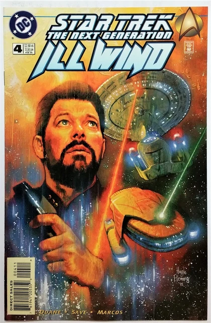 Star Trek: The Next Generation -- Ill Wind #4 (Feb 1996, DC) VF/NM
