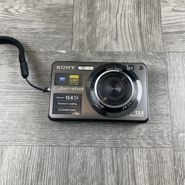 Sony Cyber-shot Digital Camera DSC-W300 13.6MP - Works No Battery