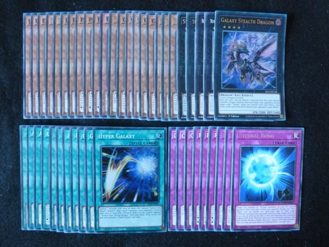 Yu-Gi-Oh 45 Card Number 62 Galaxy-Eyes Prime Photon Dragon Deck  *Ready To Play*